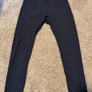 Black High-Waisted Leggings